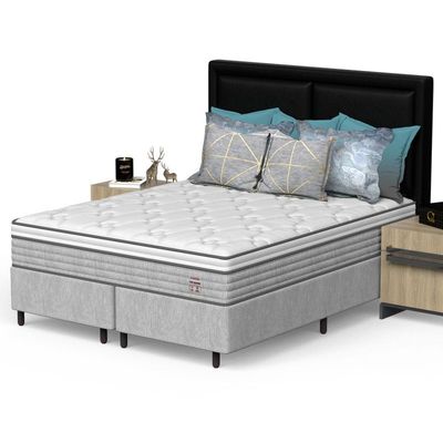 Conjunto Box Queen Mola Prodormir Top Bambu