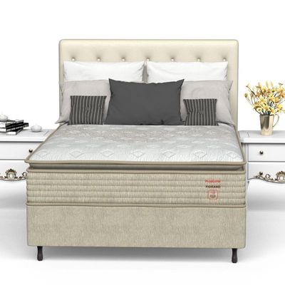 Conjunto Box Casal Espuma Prodormir Fiorano