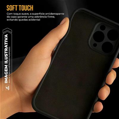 Capa para iPhone 17 - Silicon Premium Preta - Gshield