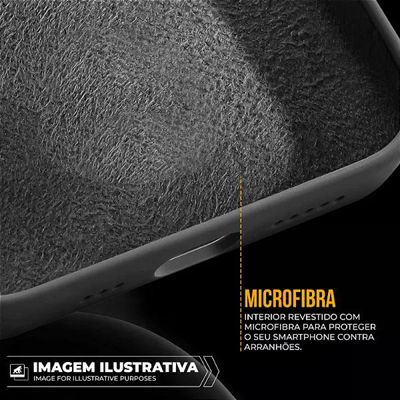 Capa para iPhone 17 - Silicon Premium Preta - Gshield