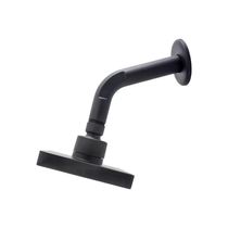 Chuveiro Ducha Quadrado Articulável Preto Fosco Aquecimento Solar Ou Gás Luxo