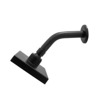 Chuveiro Ducha Quadrado Articulável Preto Fosco Aquecimento Solar Ou Gás Luxo