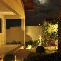 Lampada Espeto De Jardim Luminaria Led Plana 5w