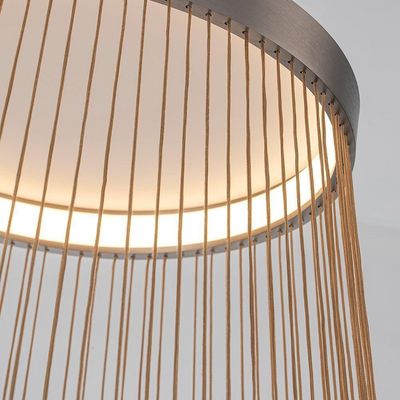 Plafon Nordecor Beys 2939 Led Bivolt Cinza-dourado 3000K
