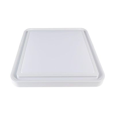 Plafon Nordecor Zony Quadrado 2671 Led Bivolt Branco Ajustável