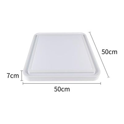 Plafon Nordecor Zony Quadrado 2671 Led Bivolt Branco Ajustável
