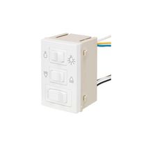 Módulo Controle De Ventilador Margirius Sleek 3 Velocidades Branco 110V