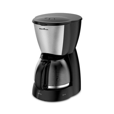 Cafeteira Elétrica Britânia BCF32A 1,28L Preta Inox 220V