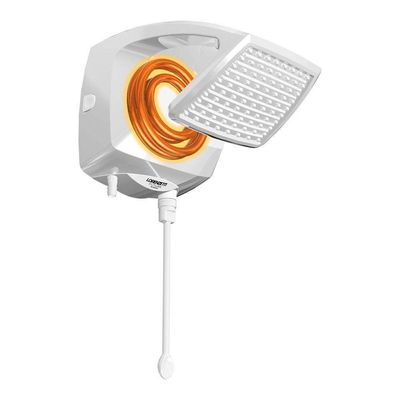 Chuveiro Lorenzetti Futura Eletrônico Blindado Branco 110V - 5000W