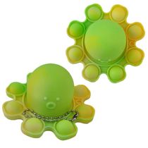 Fidget Toy Pop It Polvo Chaveiro Kit 2 Unidades Alivia Estresse Ansiedade Relaxante Mental