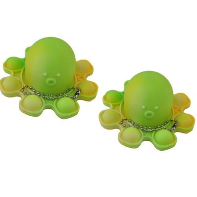 Fidget Toy Pop It Polvo Chaveiro Kit 2 Unidades Alivia Estresse Ansiedade Relaxante Mental