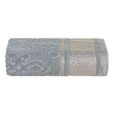 Toalha De Banho Delicato Avulsa 01 Peça 100% Algodão 450g/m² Extra Macio - Cinza Granito