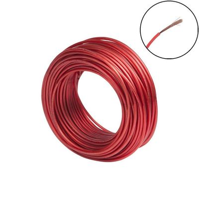 Cabo Potência Technoise Cobre Vermelho 6mm 50m