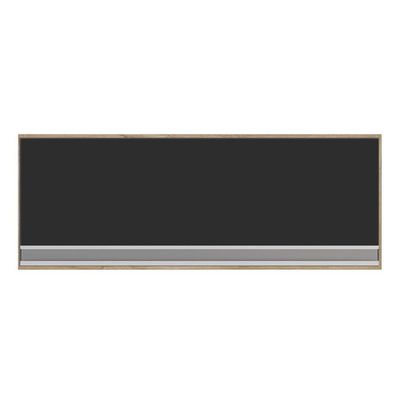 Armário De Cozinha Modulado De Canto 7 Peças Cp19 Balcão Sem Tampo Castanho/preto - Lumil