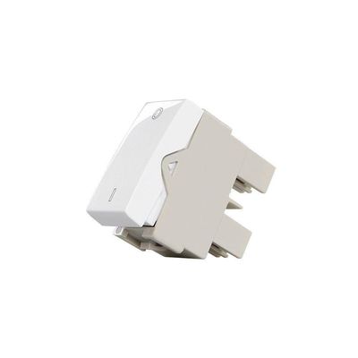 Módulo Interruptor Bipolar Simples Margirius Sleek 25a Branco