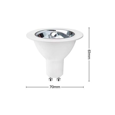 Lâmpada Led Save Energy Ar70 4,8w Gu10 Bivolt 3000K Luz Amarela
