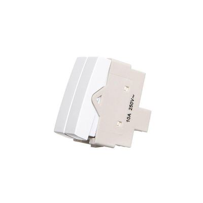Módulo Interruptor Duplo Paralelo Margirius Sleek 10A Branco