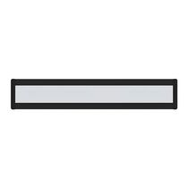 Luminária Led Taschibra Tl Slim 20 De Embutir 40W Bivolt Preta 3000K Luz Amarela