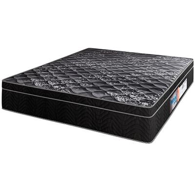 Cama Box Queen Portobel + Colchão Queen Portobel Diplomata Orthopedic com Espuma D-45 65x158x198 cm - Preto