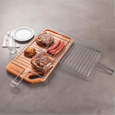 Grelha Dupla para Peixe Grande Utimil - 65cm