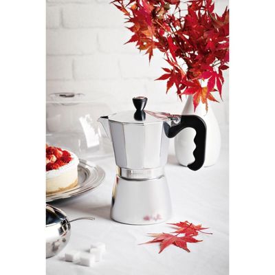 Cafeteira Expresso Italiana Tramontina em Alumínio com Cabo em Nylon 320 ml