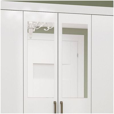 Guarda Roupa 6 Portas Carioca Móveis Branco