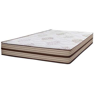 Colchão Queen Cama InBox Livity com Molas Ensacadas e Espuma D26 24x158x198cm – Bege