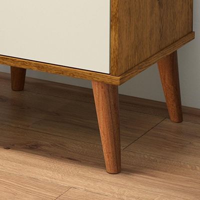 Mesa De Cabeceira Wood Feijó-off White