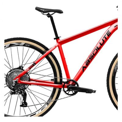 Bicicleta Aro 29 Nero 5 Peças Absolute 12v Garfo Trava Remota K7 Freio Hidráulico Vermelho Tam.15