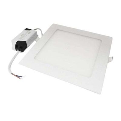 Painel Led Quadrado Embutir 18 Watts 6500k - Foxlux 22,5x22,5cm Ultra Fino 1400lm