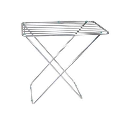 Varal De Chão Em Alumínio 90x56cm - Comporta 5,22m De Roupas