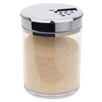 Farinheira com Tampa Forma em Vidro e Inox - 330 ml