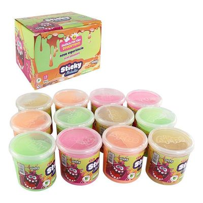 Pote De Slime Geleca Metallic - 130gr