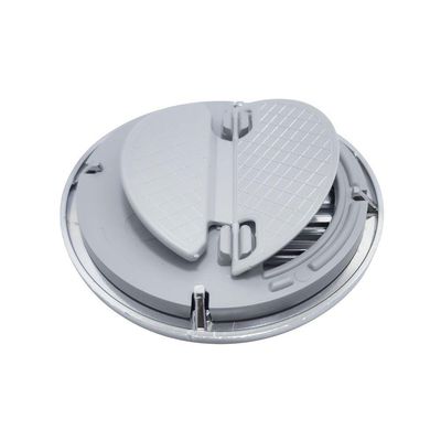 Ralo Grelha Anti-inseto Automático Inteligente Redondo 10x10cm Banheiro Lavatório Cromado Abs