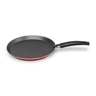 Crepeira e Panquequeira Multiflon Páprika Antiaderente Ultra 7 Vermelha - 22 cm