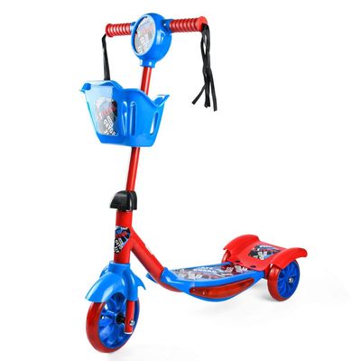Patinete 3 Rodas com Cesta Som e Luz Extreme Play&Fun