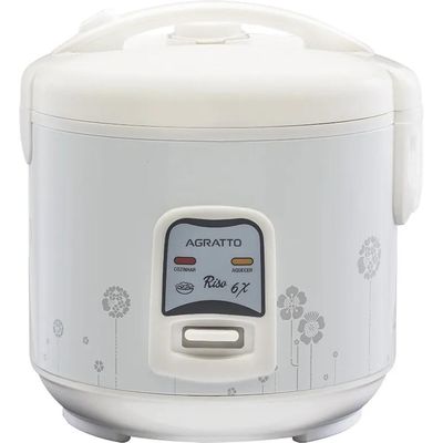 Panela Elétrica De Arroz Riso Branco E Visor De Vidro PAI6X-02 Agratto 220V