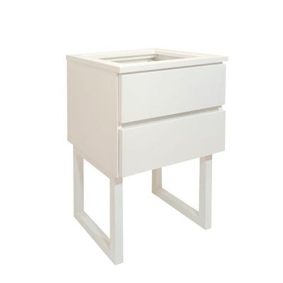 Mesa De Cabeceira Lateral De Apoio Penteadeira Branco Laca
