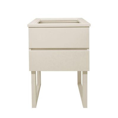 Mesa De Cabeceira Lateral Penteadeira Off White Laca