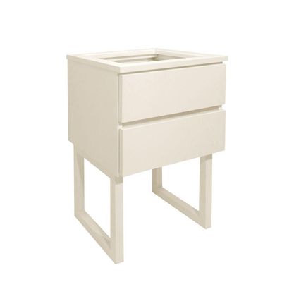 Mesa De Cabeceira Lateral Penteadeira Off White Laca
