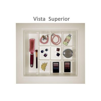 Mesa De Cabeceira Lateral Penteadeira Off White Laca