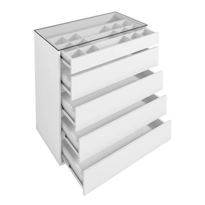 Cômoda Belize Belize 5 Gavetas Branco - Casa D Branco