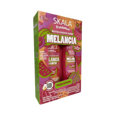 Kit Skala Creme 01 kg Melancia + Shampoo + Condicionador