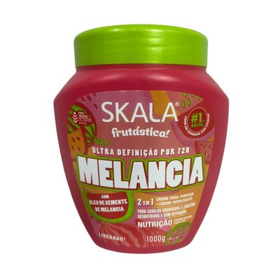Kit Skala Creme 01 kg Melancia + Shampoo + Condicionador