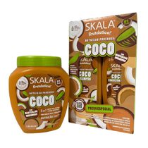 Kit Skala Creme 01 kg Coco + Shampoo + Condicionador