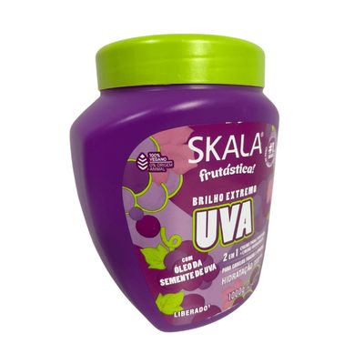 Kit Skala Creme 01 kg Uva + Shampoo + Condicionador
