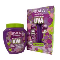 Kit Skala Creme 01 kg Uva + Shampoo + Condicionador