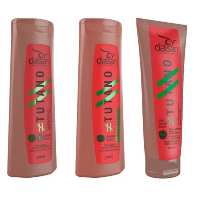 Kit Dalsan Tratamento Cabelo Tutano Cabelos Secos
