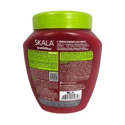 Kit Skala Creme 01 kg Morango + Shampoo + Condicionador