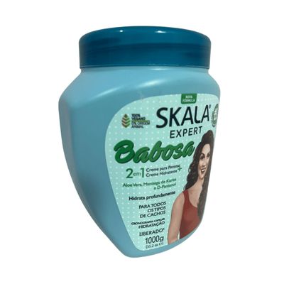 Kit Skala Creme 01 kg Babosa + Shampoo + Condicionador
